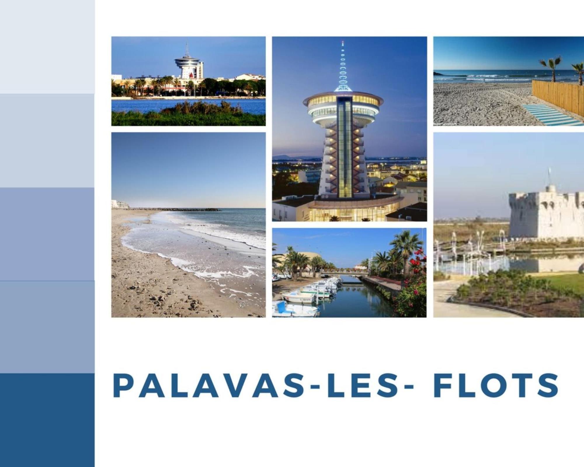 T3 Somptuosa 1 Ere Ligne Vue Mer Palavas Ngoại thất bức ảnh